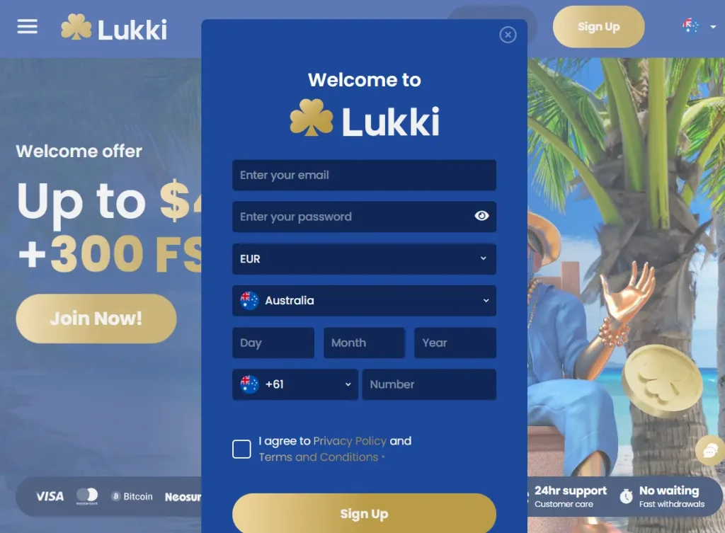 Lukki No Deposit